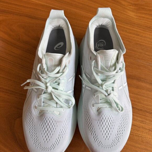 Women's Asics Gel-Kayano 31 Running Shoes - Pure Aqua/Pure Silver - Size 10.5 - Picture 2 of 4